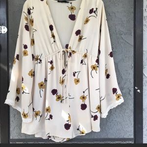 NWOT Audrey 3+1 Romper